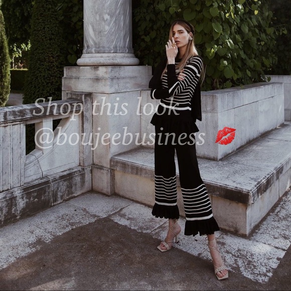 H&M Fine-Knit Top + Pants Co-ord Set - Picture 4 of 16